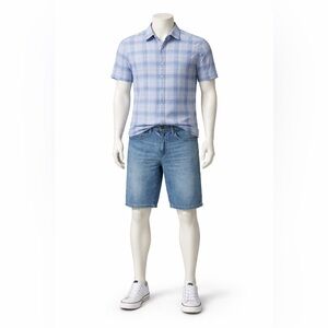 NEW COMPANY EIGHTY ONE CURRENT PREMIUM STRETCH DENIM SHORTS